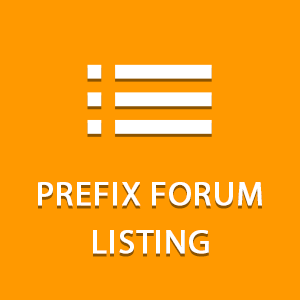 Prefix forum listing