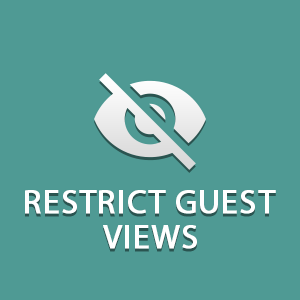 Restrict Guest Views