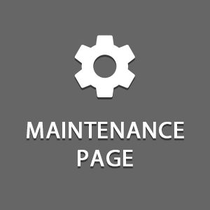 Maintenance Page